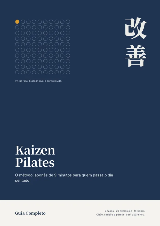 Capa do guia Kaizen Pilates